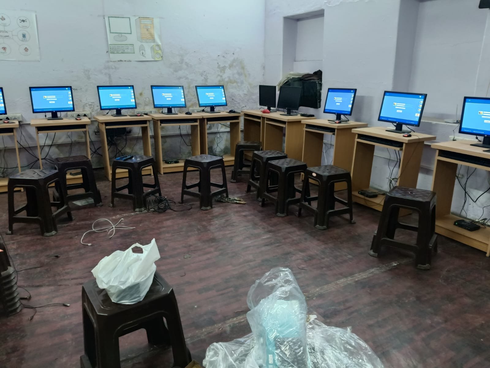 ICT Lab setup at Govt. Girls Sr. Sec. School, Kharwa (Beawar)