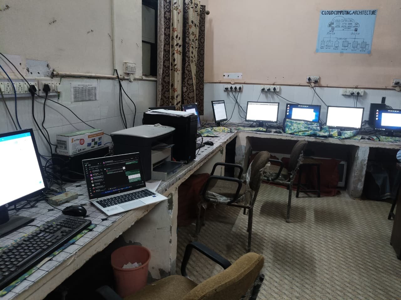ICT Lab setup at MGGS School, Vaishali Nagar (Ajmer)